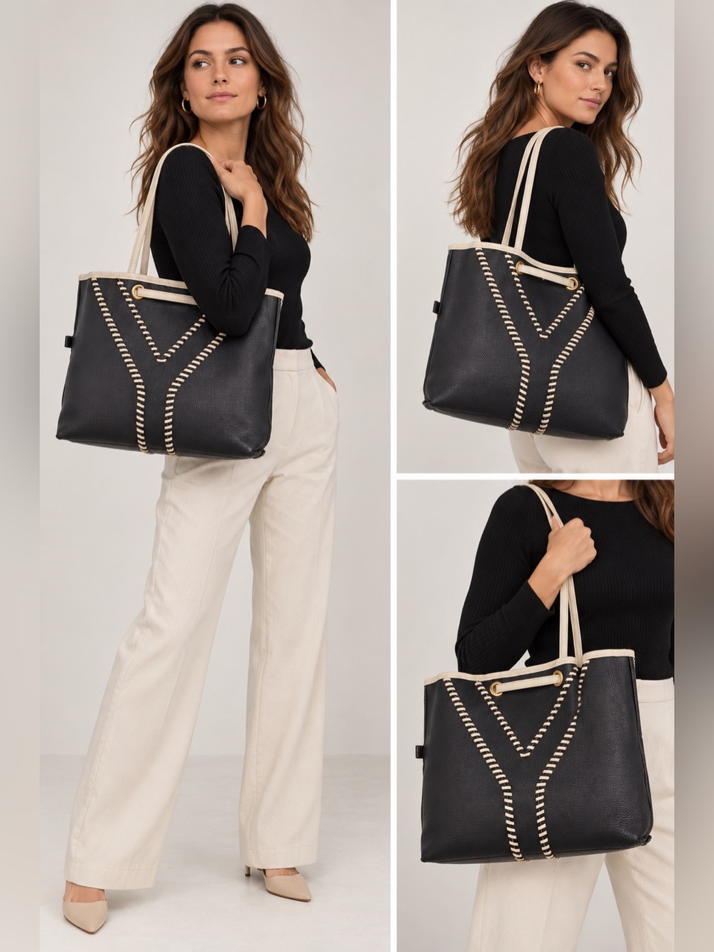 Yves Saint Laurent Neo Reversible Tote Authentic